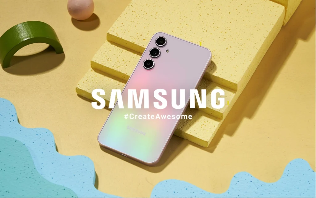 Samsung — drop still