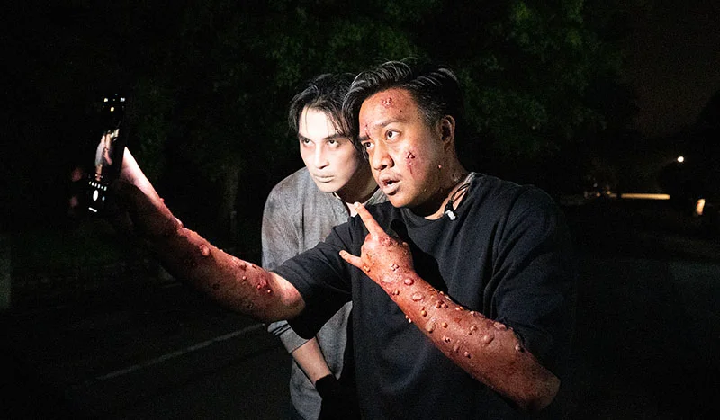 Behind the scenes